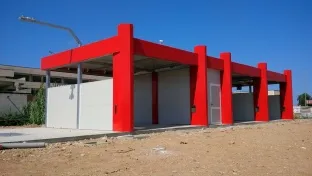 МСО на 3 поста с монтажом бетонной плиты с обогревом